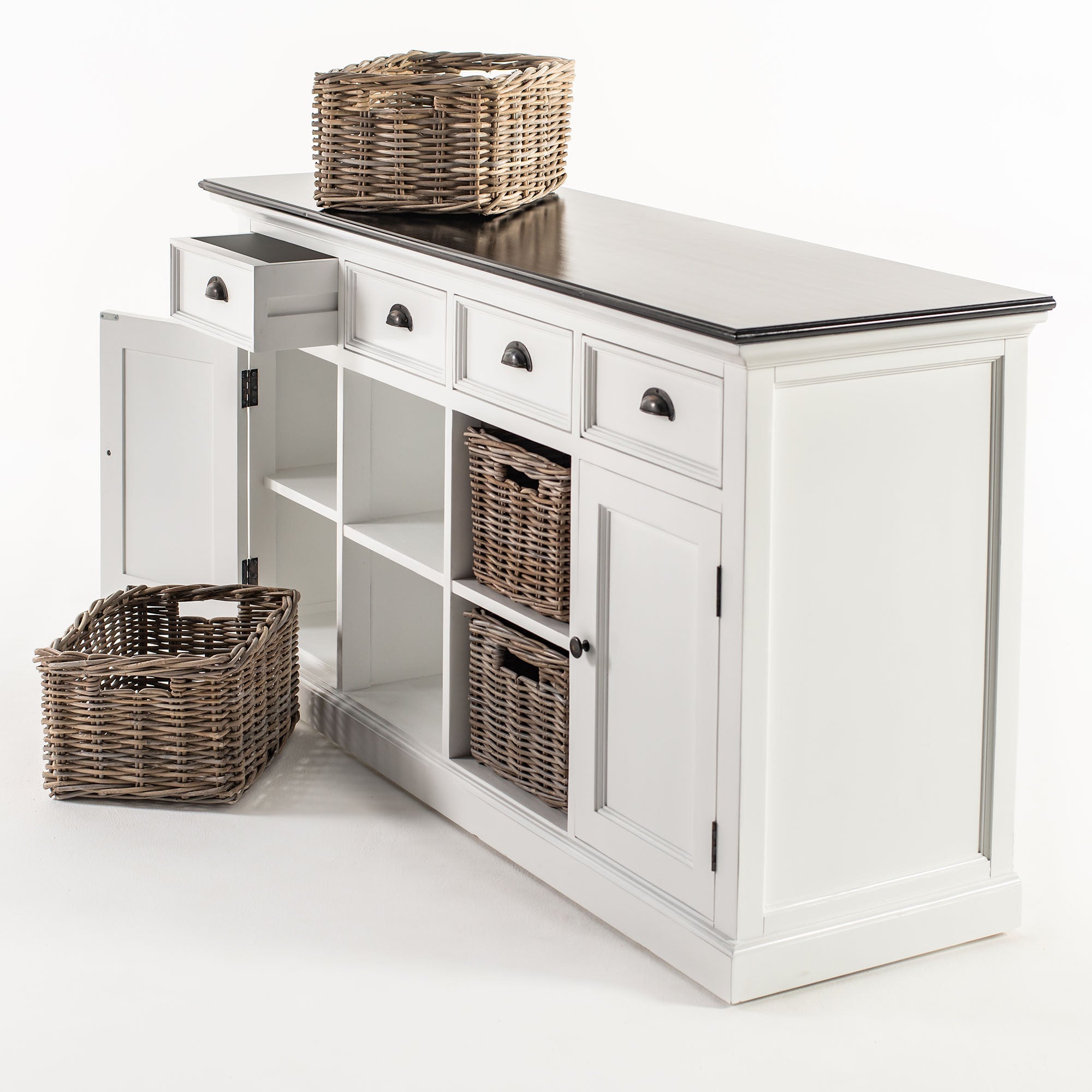 Halifax Contrast Buffet with 4 Baskets