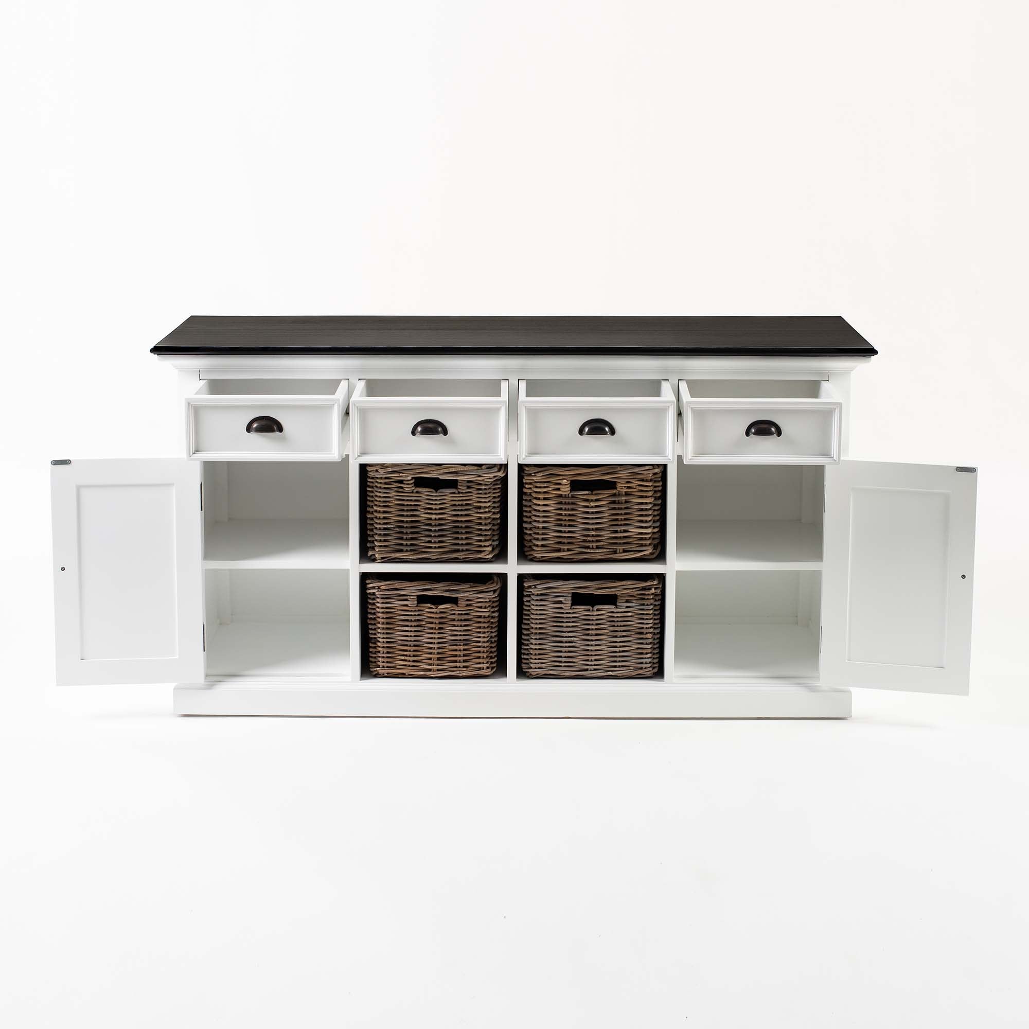Halifax Contrast Buffet with 4 Baskets