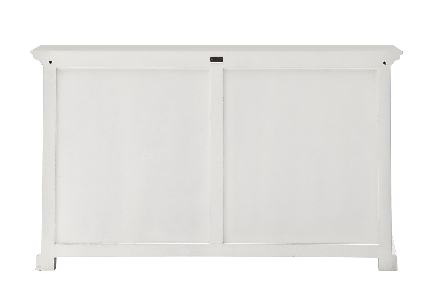 Provence Buffet and Open Hutch Cabinet - White BOTTOM