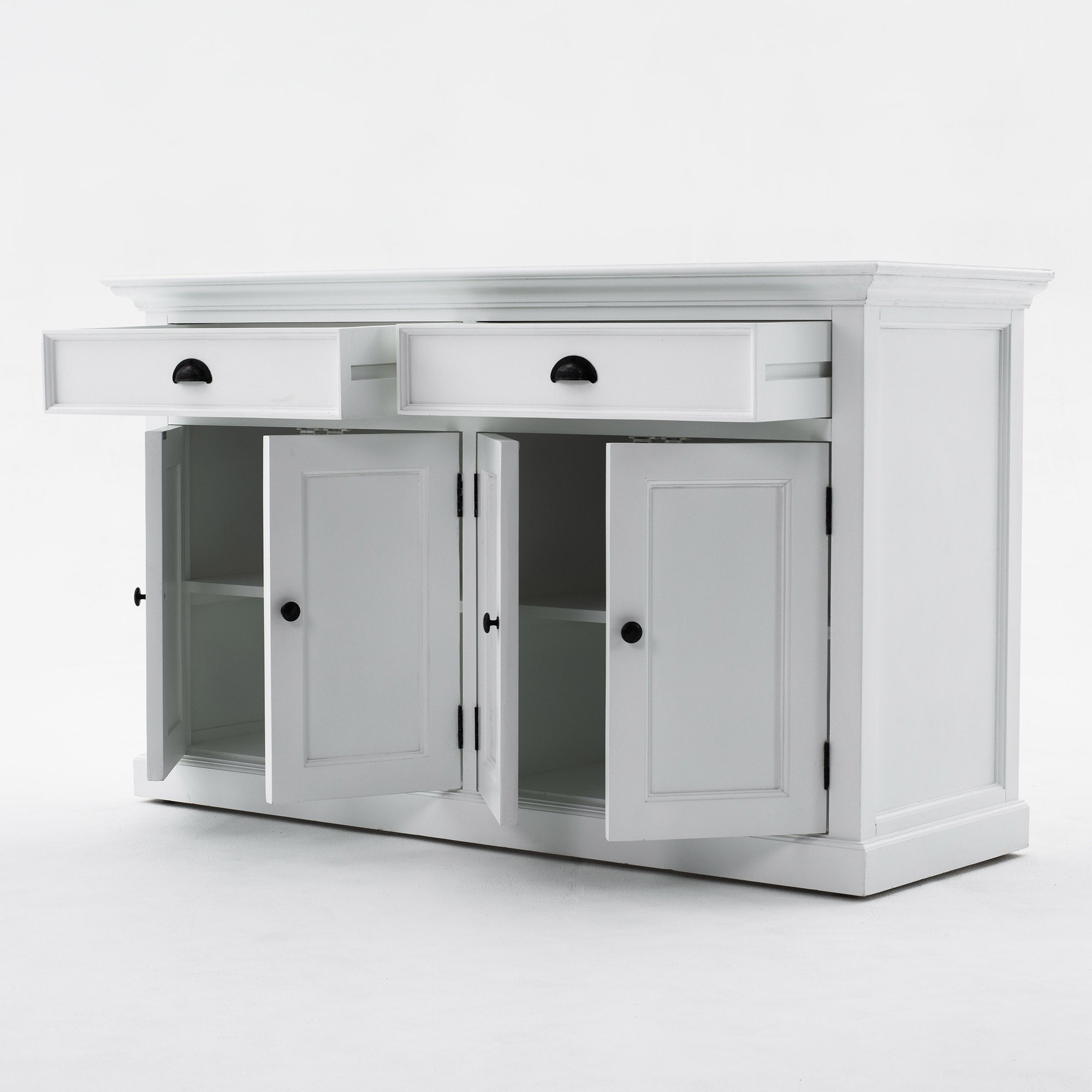 Buffet Hutch Unit with 8 Shelves - BOTTOM