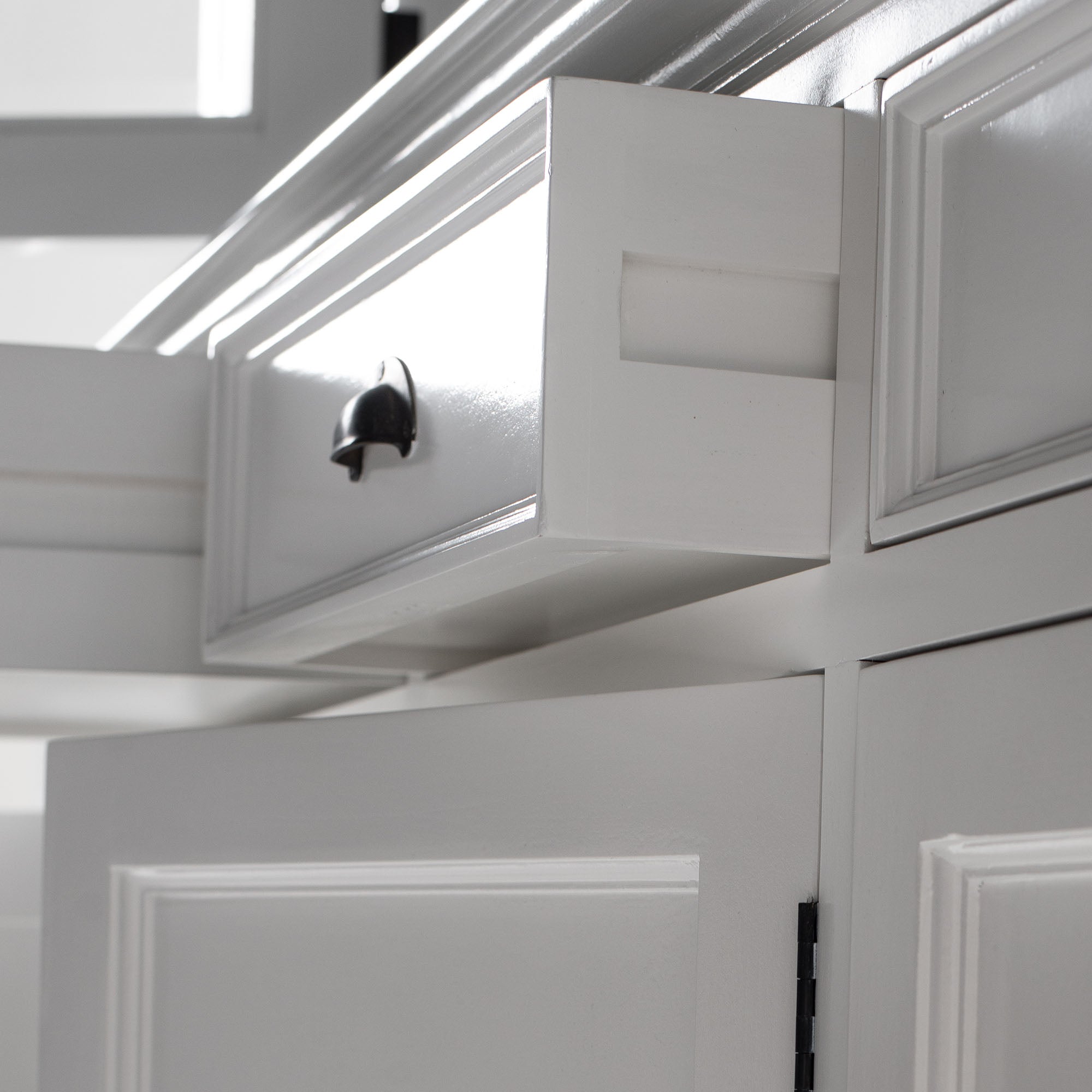 Buffet Hutch Unit with 4 Glass Doors - TOP