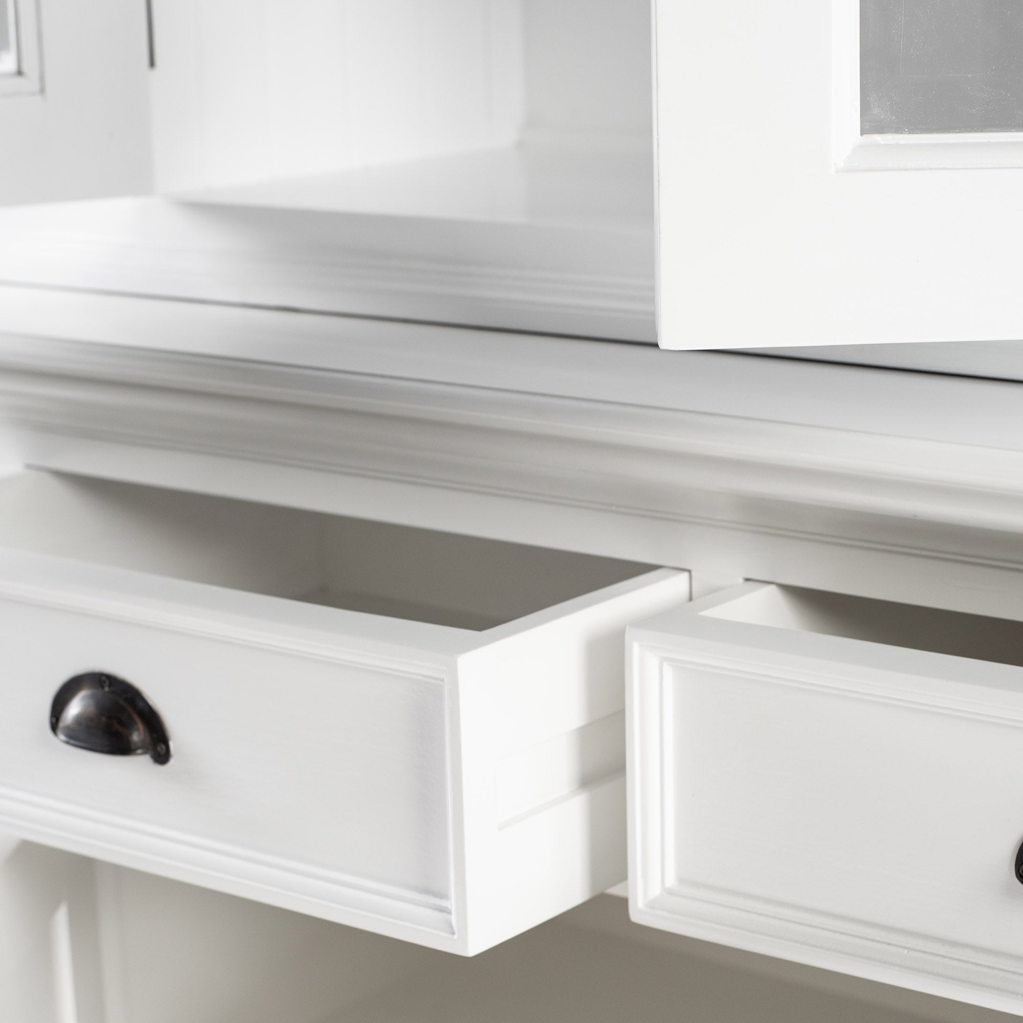 Buffet Hutch Unit with 4 Glass Doors - TOP