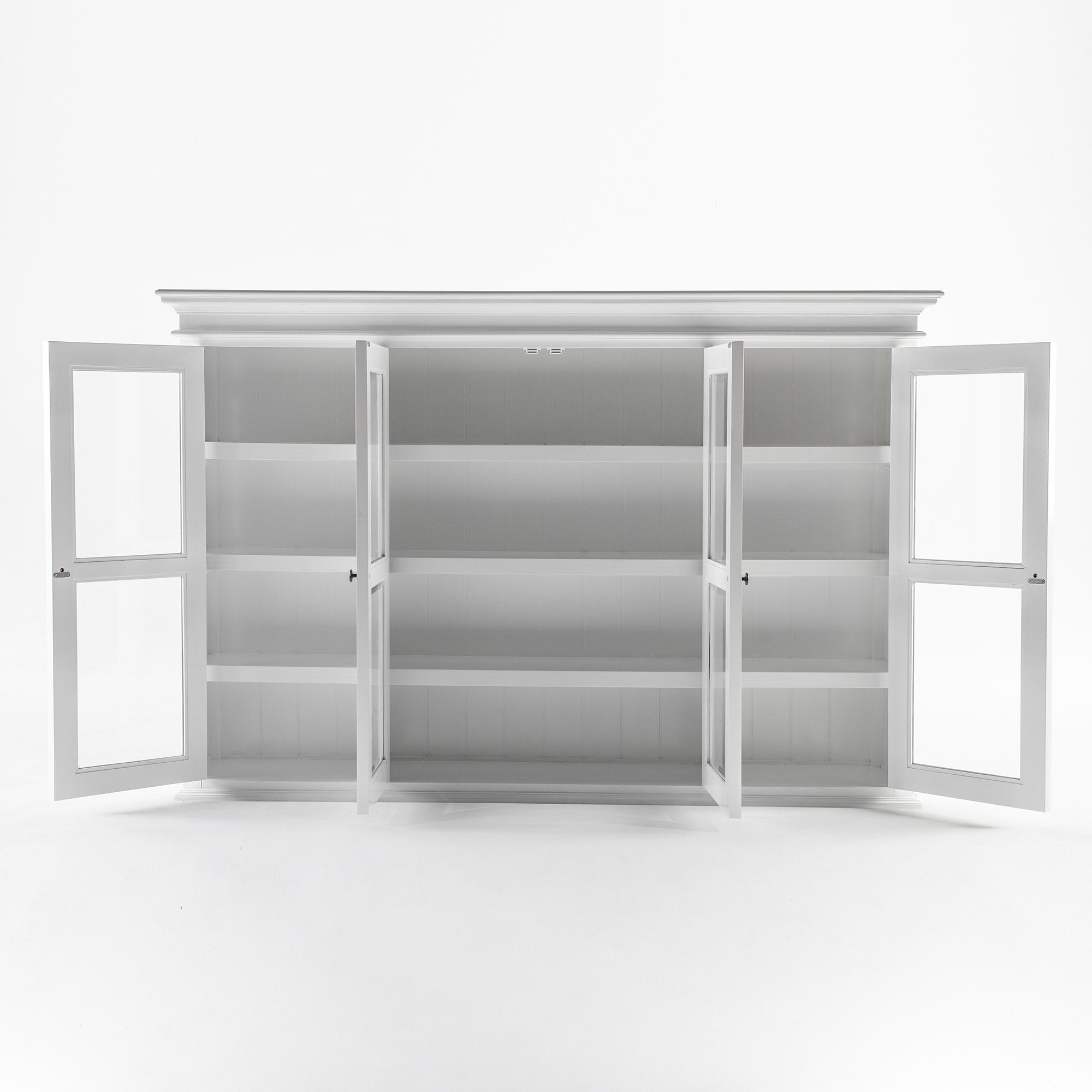 Buffet Hutch Unit with 4 Glass Doors - TOP