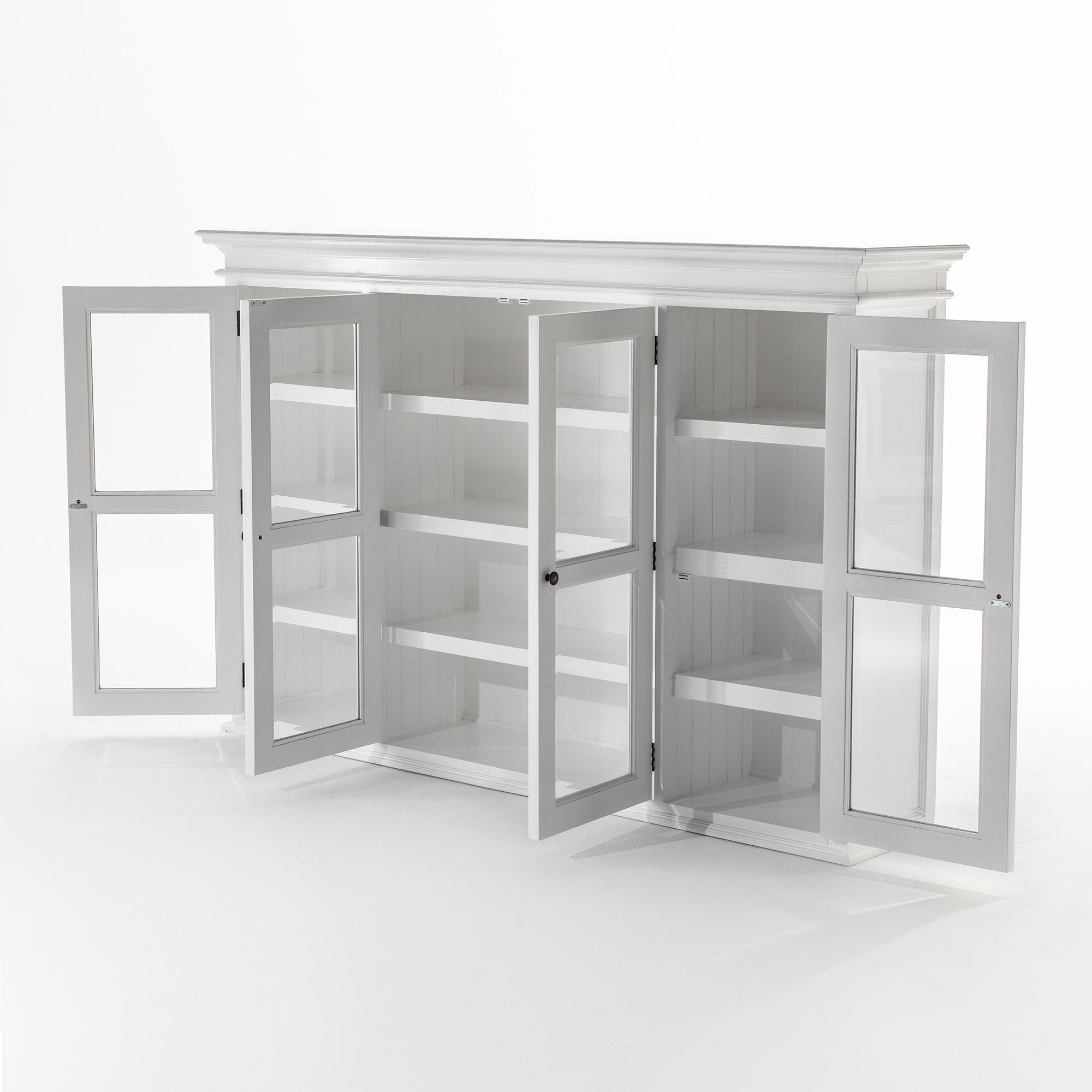 Buffet Hutch Unit with 4 Glass Doors - TOP