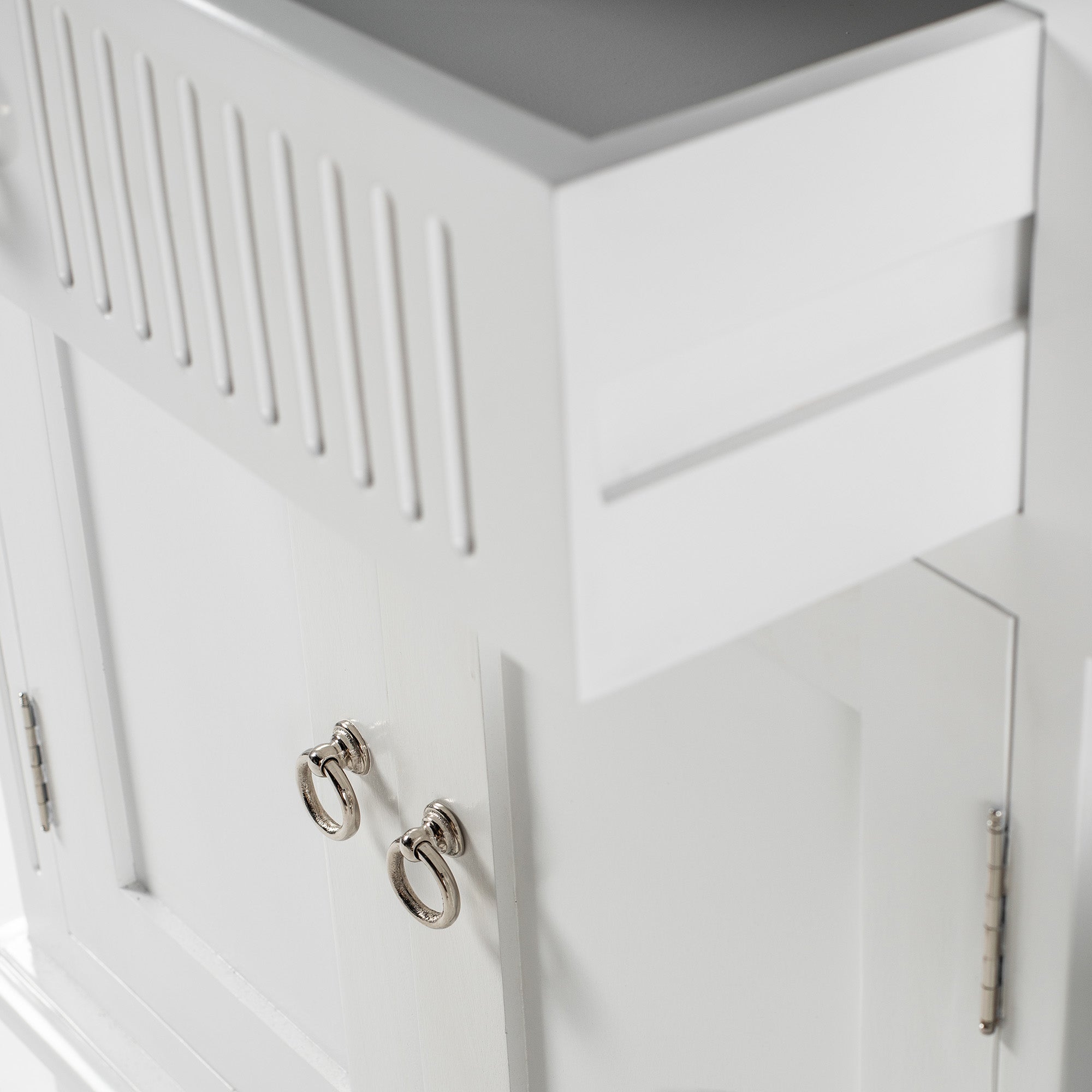 Skansen Kitchen Hutch Cabinet with 5 Doors 3 Drawers - BOTTOM