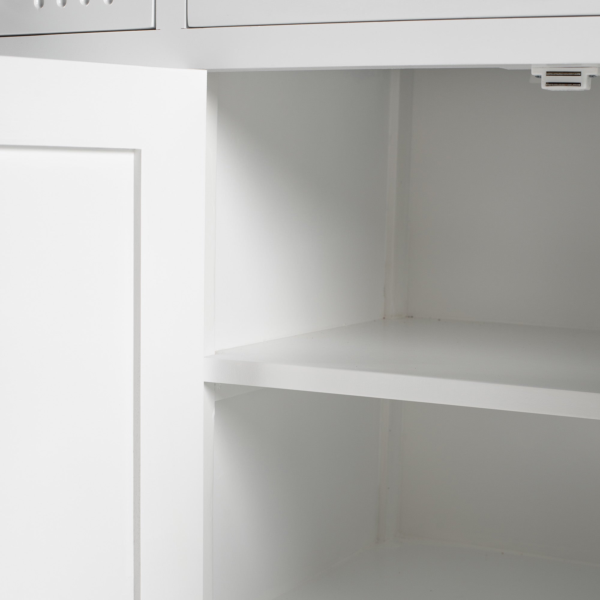 Skansen Kitchen Hutch Cabinet with 5 Doors 3 Drawers - BOTTOM
