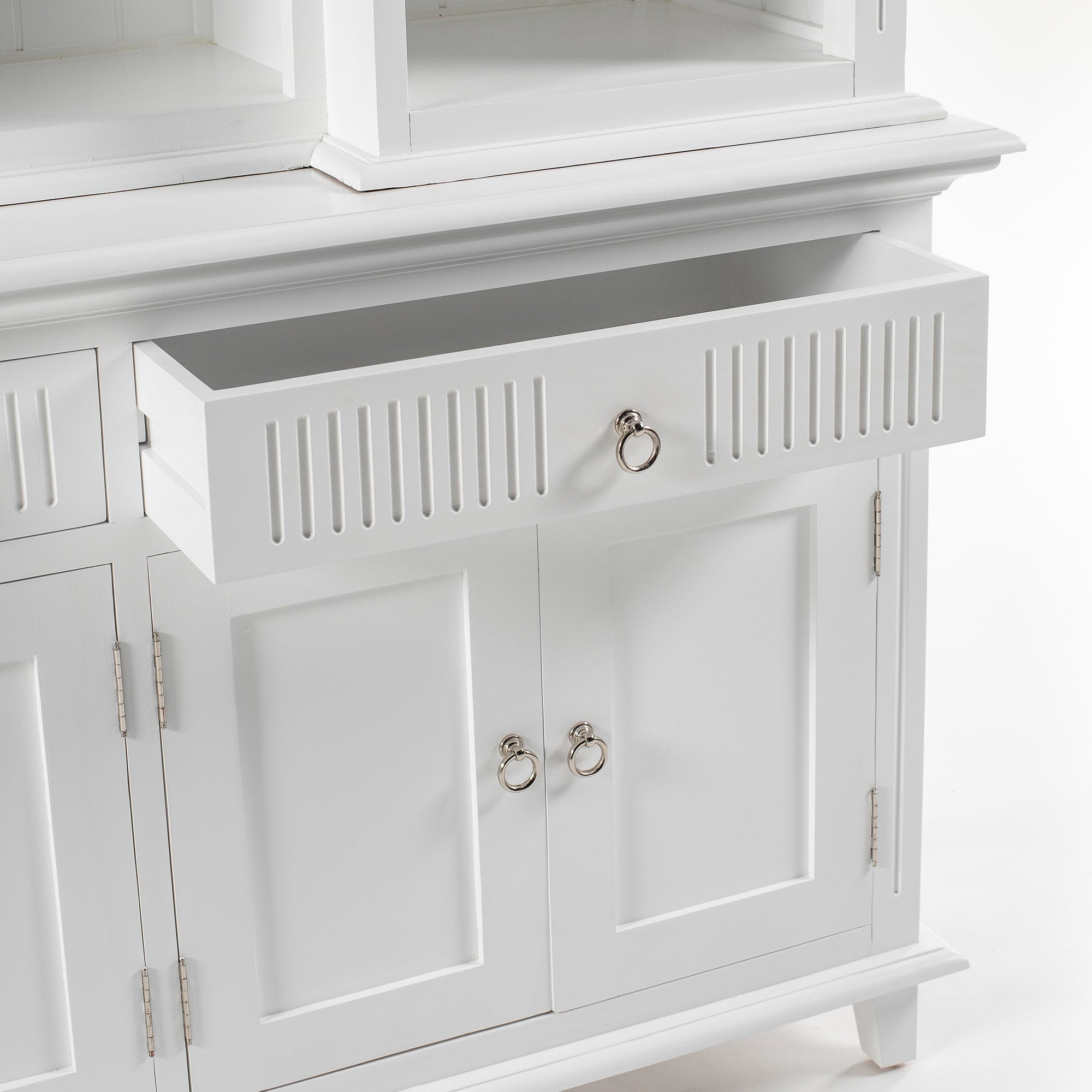 Skansen Kitchen Hutch Cabinet with 5 Doors 3 Drawers - BOTTOM