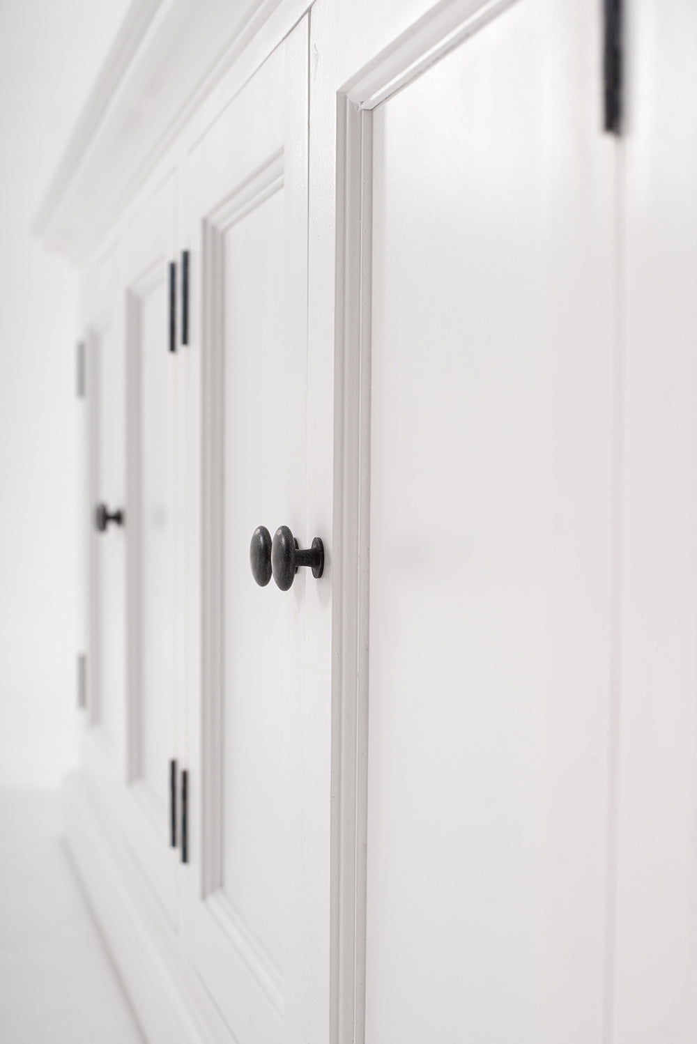 Halifax Medium Hutch Bookcase - White - BOTTOM