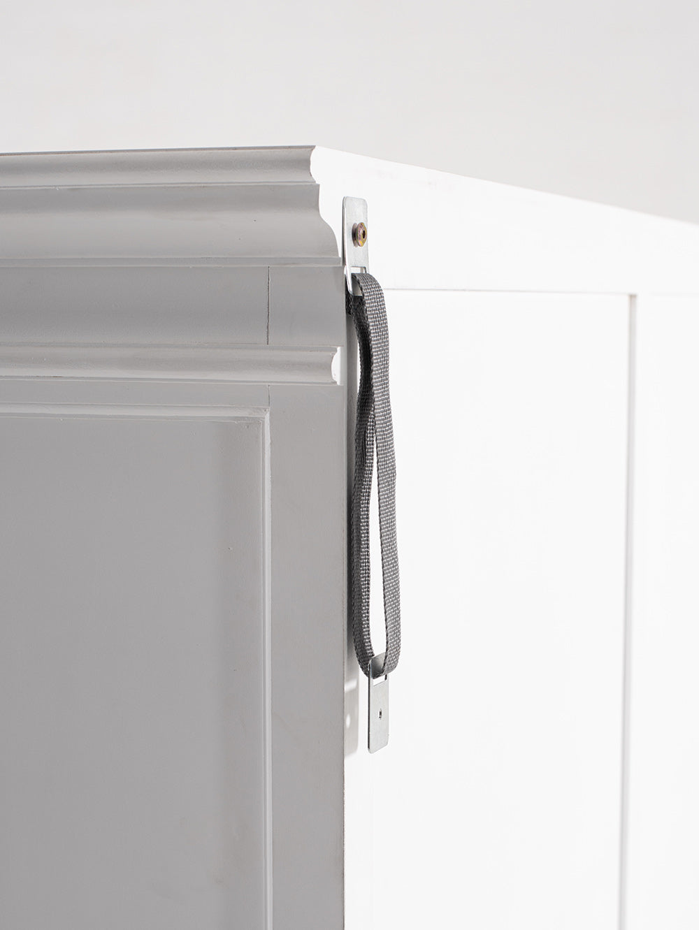 Halifax Large Hutch Bookcase - White TOP