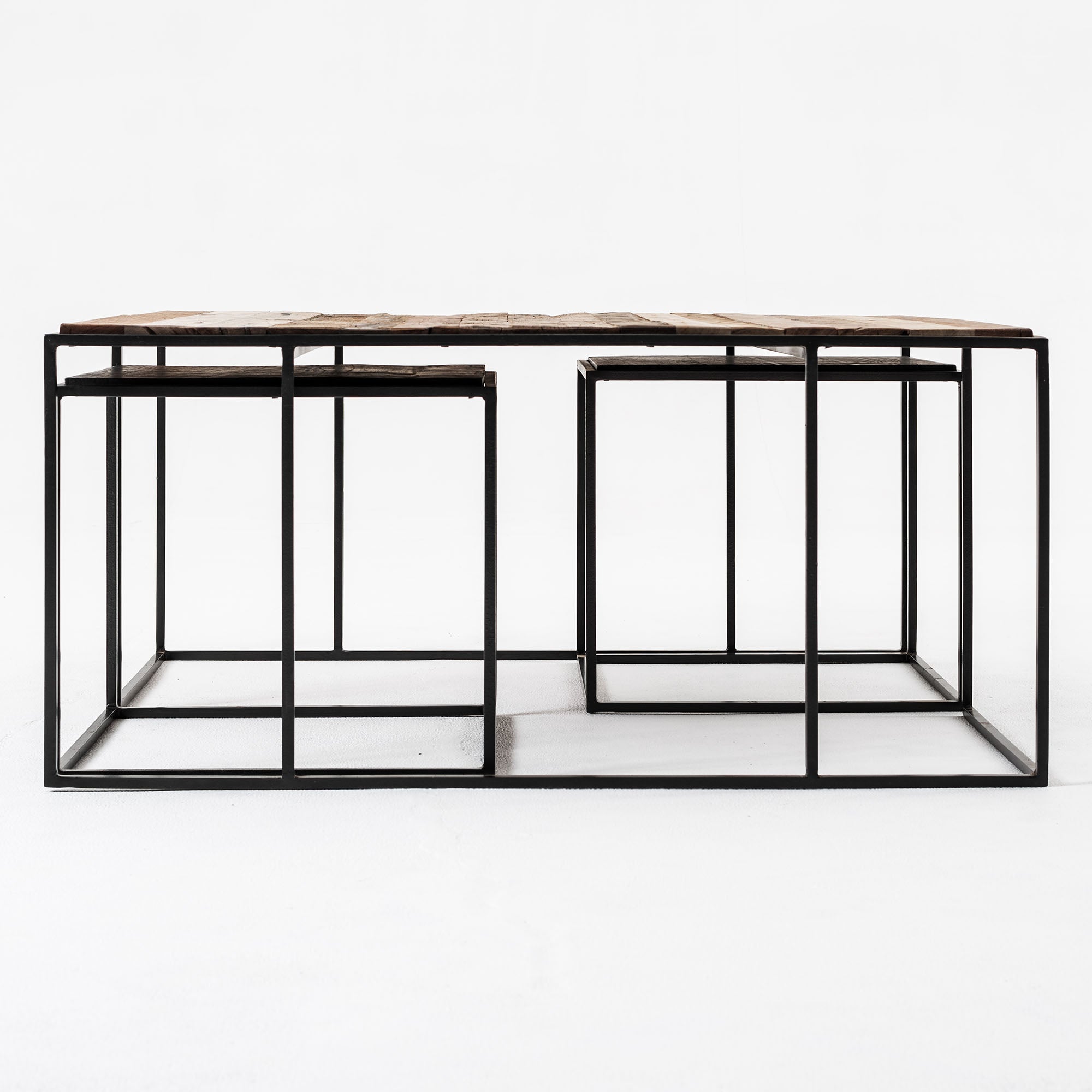 Rustika Nesting Coffee Table Set 39"