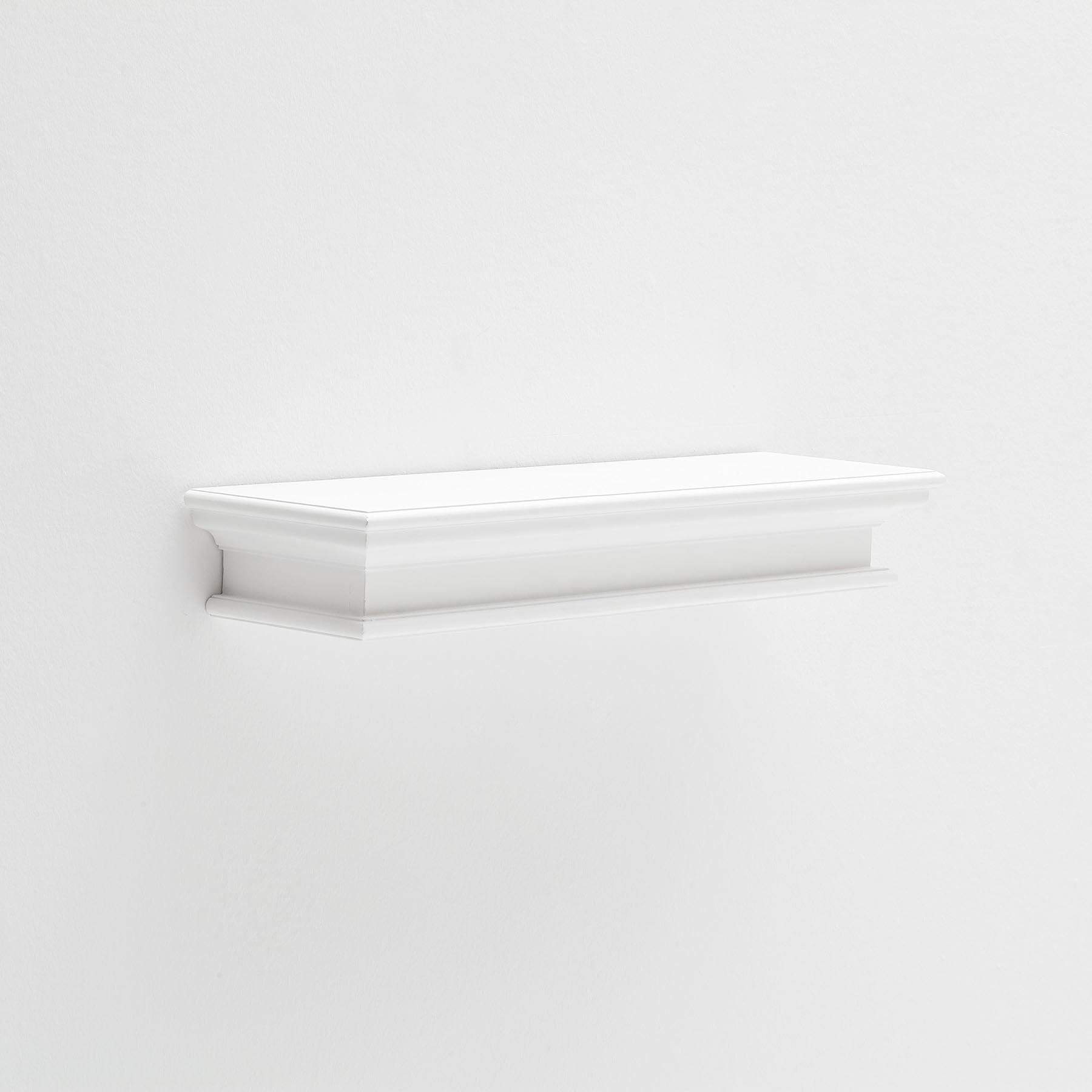 Halifax Floating Wall Shelf 80cm - White-Shelf-by NovaSolo-I Wanna Go Home