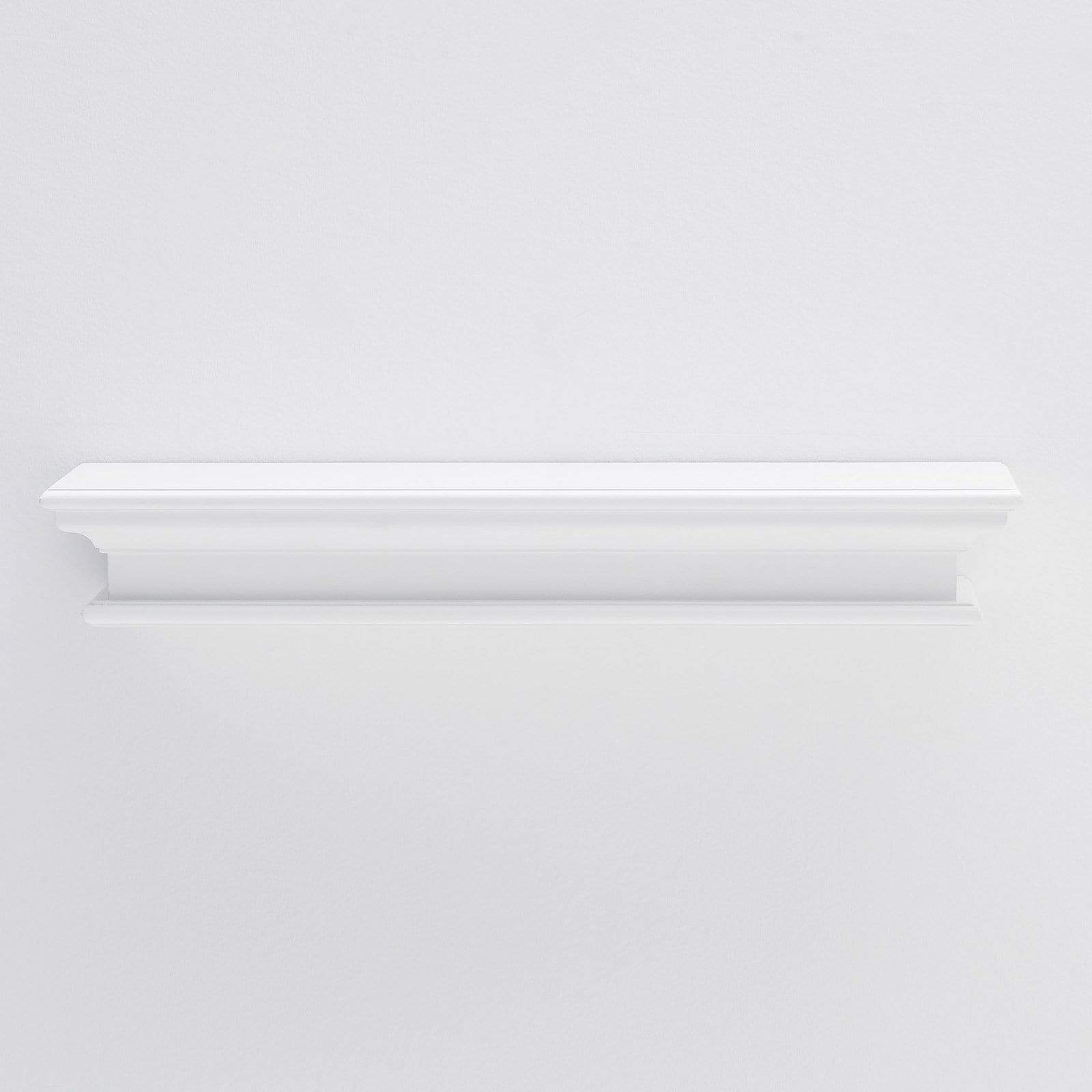 Halifax Floating Wall Shelf 80cm - White-Shelf-by NovaSolo-I Wanna Go Home