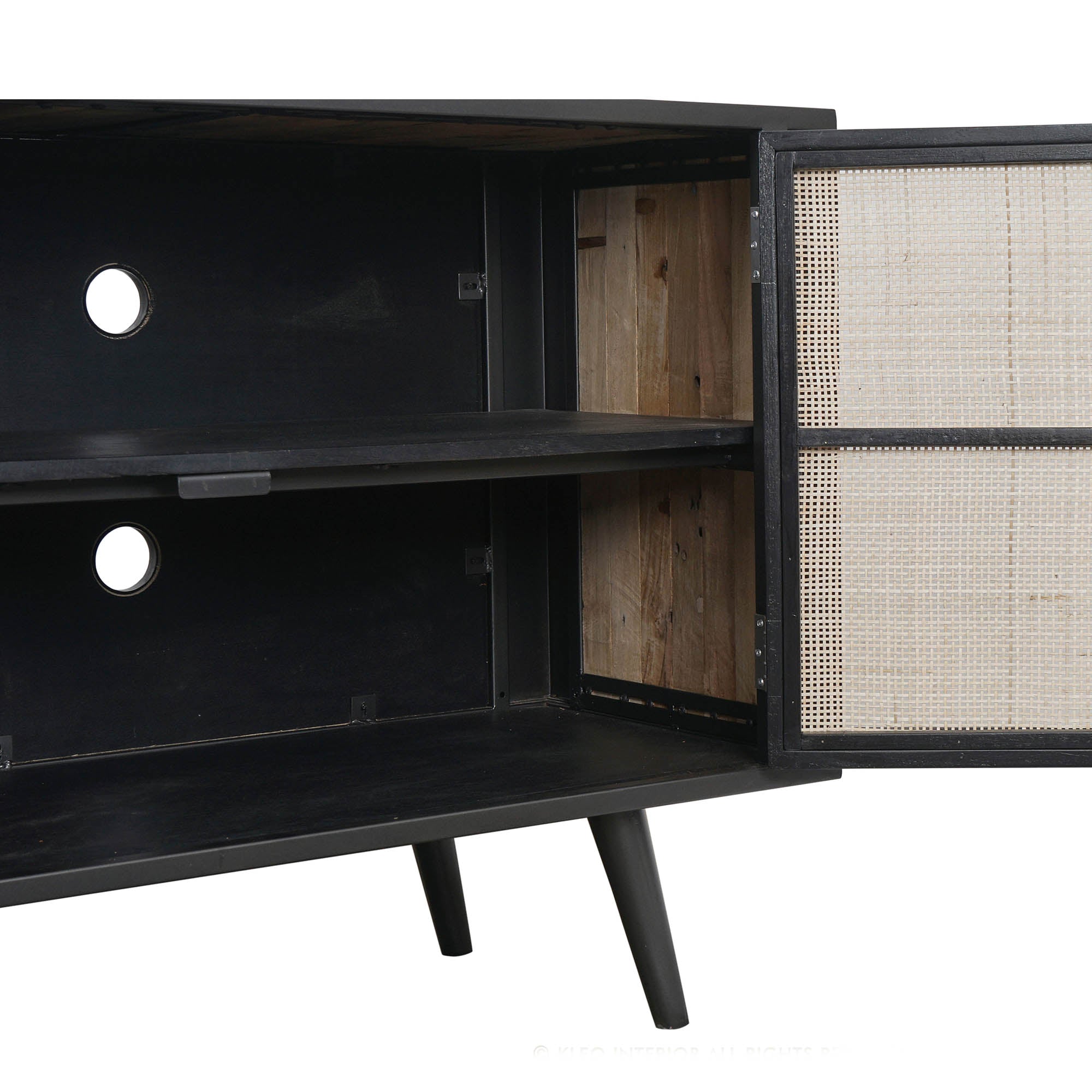 Nordic Rattan TV Dresser 3 Doors