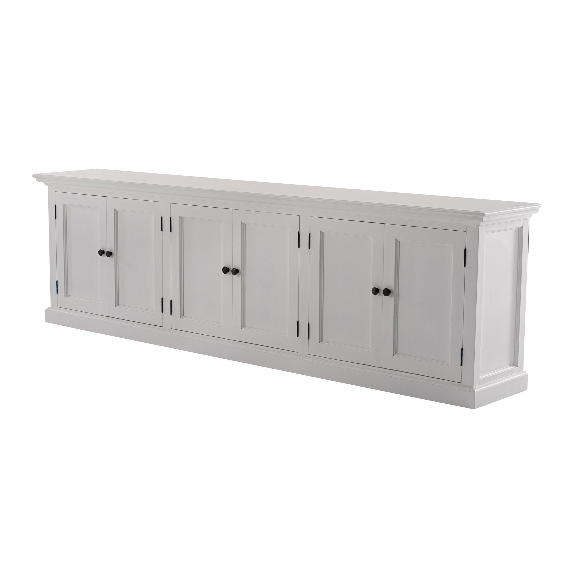 Halifax Large Hutch Bookcase - White BOTTOM