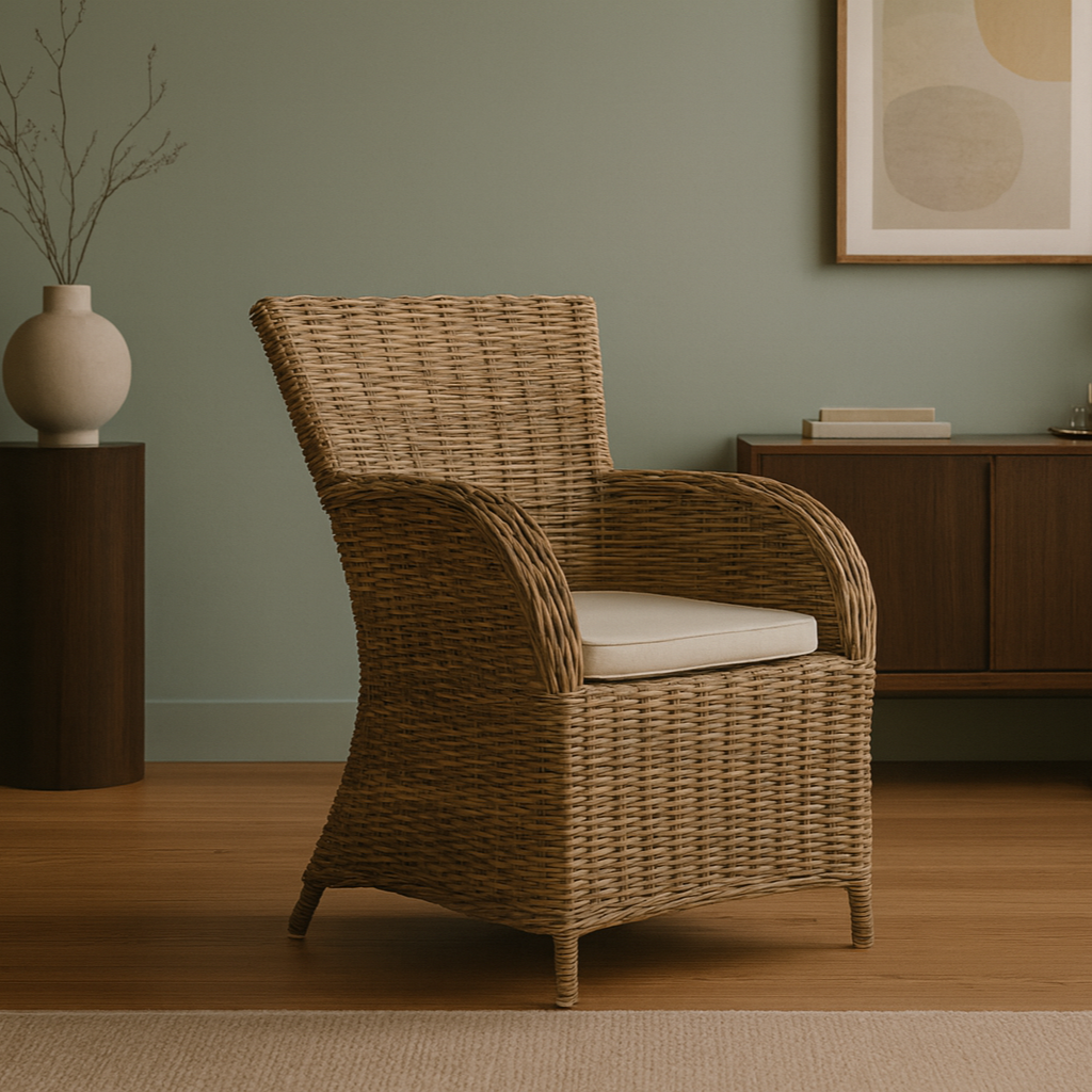 Rook Kubu Rattan Arm Chair (Set of 2)
