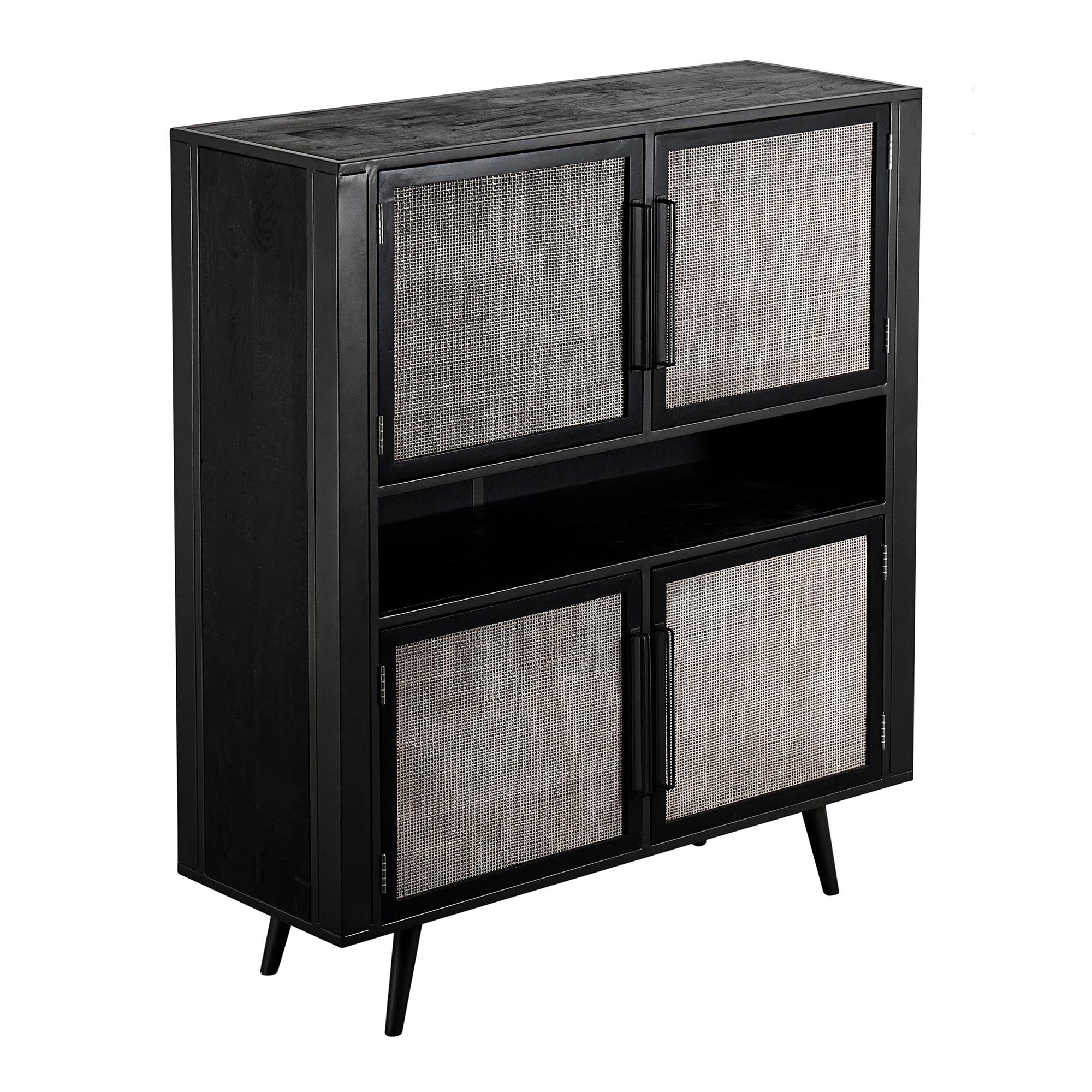 Nordic Mindi Rattan Buffet 4 Doors
